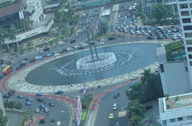 Pelican Crossing Beroperasi, Lalin di Jalan Thamrin Macet